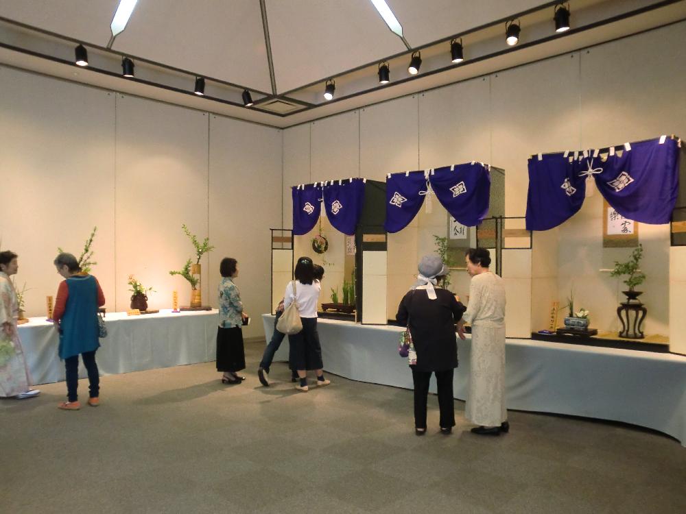 「遠州流華道神心流いけばな展」開催されました！